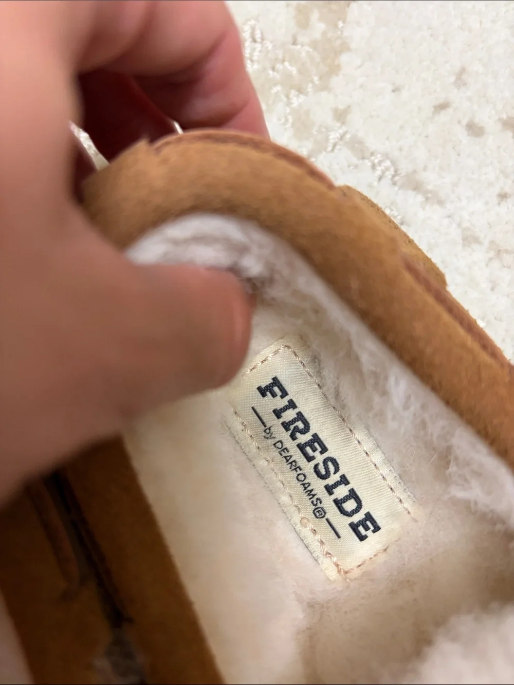Kids Brown Faux-Suede Moccasin Slippers - Cozy Lined Casual House Shoes